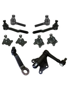 Kit de Dirección y Suspensión Delantera 10 Piezas PartsW para Toyota 4Runner Pickup T100 4WD 89-98