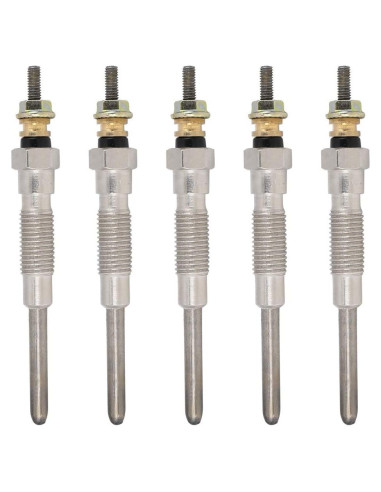 Juego de 5 bujías de precalentamiento diésel Boxonly para Toyota Hilux 3.0L