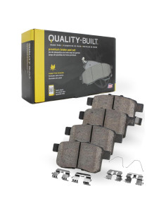 Pastillas de freno cerámicas delanteras Quality-Built para Toyota