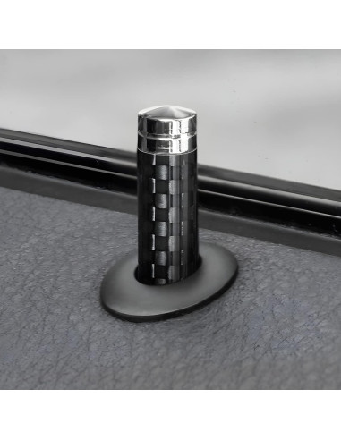 Cubiertas de Pin de Cerradura de Puerta Auto Moly Magnolia 4PCS