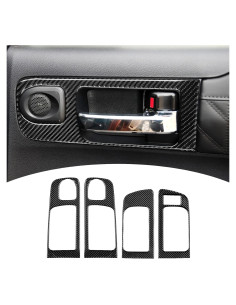 Decoración de fibra de carbono Bilisin para Toyota Tundra 2014-2018