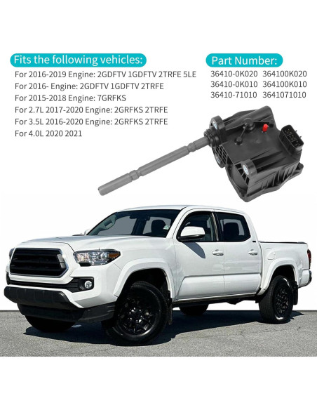 Actuador de Cambio de Caja de Transferencia Dokili 36410-0K010 para T0Y0TA Tacoma 4Runner Hilux 2016-2021