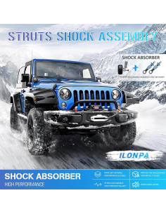 Amortiguadores traseros ILONPA para Toyota Corolla 2003-2008 2