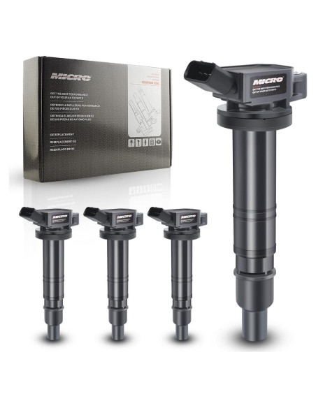 Juego de 4 Bobinas de Encendido Micro para Toyota y Lexus