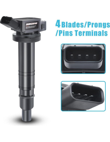 Juego de 4 Bobinas de Encendido Micro para Toyota y Lexus