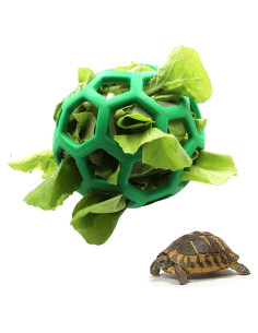 Bola de Alimentación Colgante para Tortugas Ferplast - Verde - 14 cm