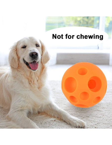 Pelota dispensadora de golosinas para perros Juxin 12 cm