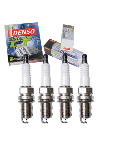 Bujías DENSO Platino TT 4 pcs para Toyota Corolla 1.6L 1.8L