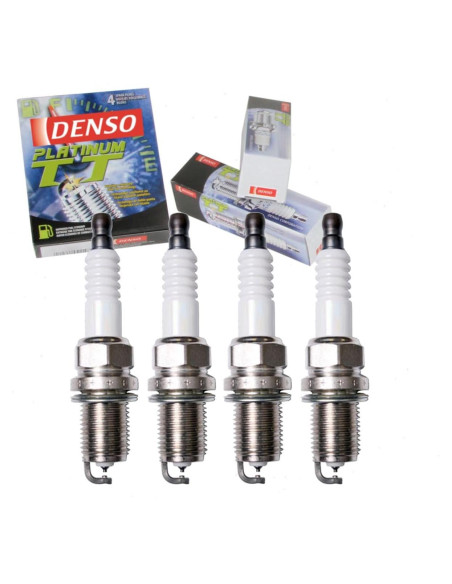 Bujías DENSO Platino TT 4 pcs para Toyota Corolla 1.6L 1.8L