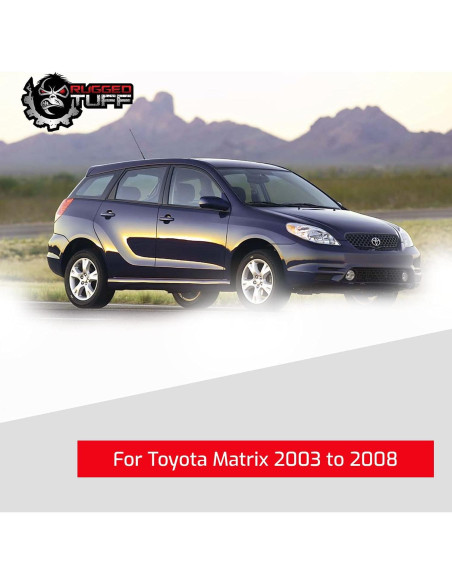 Espejo Lateral Derecho Rugged TUFF para Toyota Corolla 2003-2008