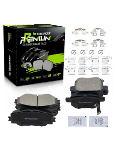 Juego de 8 Pastillas de Freno Cerámicas Tostmolt para Toyota