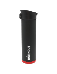 Taza Inteligente BURNOUT 16 oz. Acero Inoxidable Negra