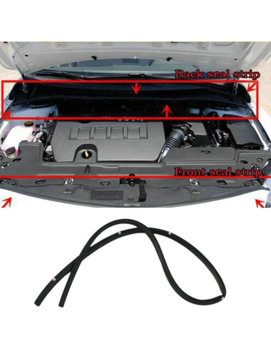Tira de Sellado de Goma Fitfoyo para Toyota Corolla 2007-2013