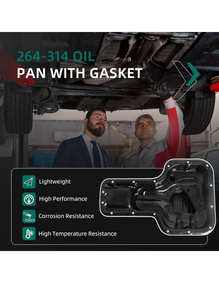 Cárter de Aceite con Junta Riyhch L4 1.8L Compatible Chevy, Toyota