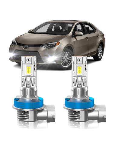 Bombillas de Luz de Niebla ZSTOPCL H11 para Toyota Corolla 2009-2016