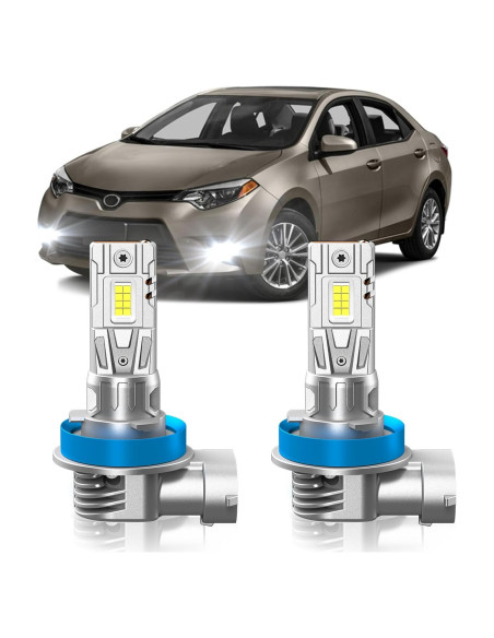 Bombillas de Luz de Niebla ZSTOPCL H11 para Toyota Corolla 2009-2016