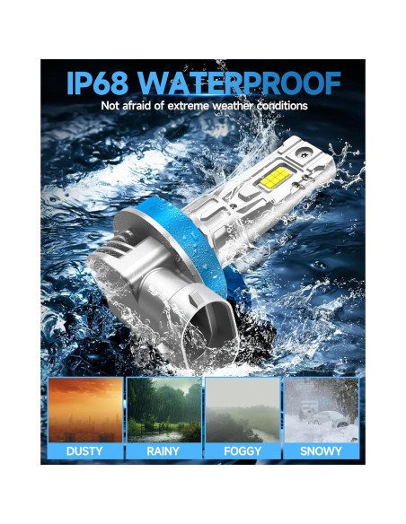 Bombillas de Luz de Niebla ZSTOPCL H11 para Toyota Corolla 2009-2016