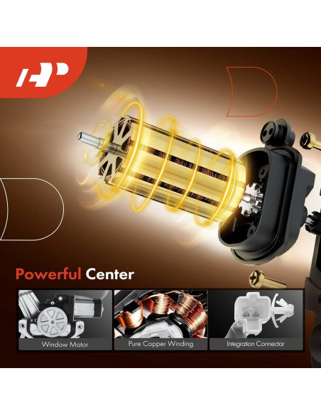 Regulador de Ventana Eléctrico A-Premium Toyota Corolla 1998-2002