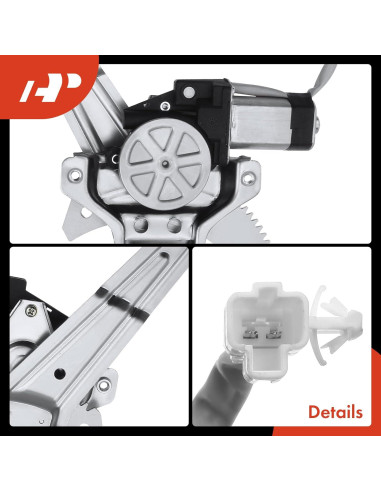 Regulador de Ventana Eléctrico A-Premium Toyota Corolla 1998-2002