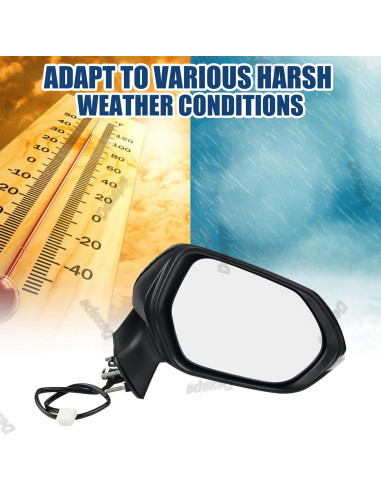 Espejo Lateral Derecho Calentado Dexepe Toyota Corolla 2020-2025