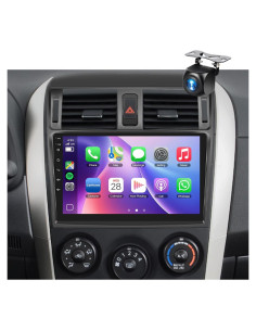 Estéreo Android 4+64G para Toyota Corolla 2009-2013 con CarPlay