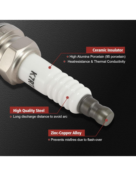 Paquete Bobina de Encendido y Bujías Iridio KacuYelin UF314