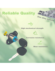 Cilindro de Cerradura de Tapa de Maletero Toyota Corolla 2003-2008 2