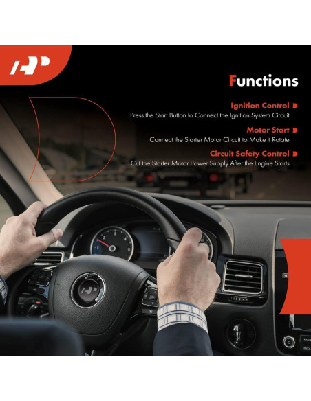 Interruptor de Arranque A-Premium 6 Terminales para Toyota