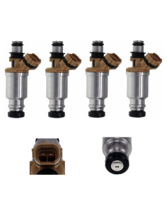 Juego de 4 Inyectores de Combustible IXGKHC 23250-16150 para Toyota Corolla GEO Prizm 1.6L