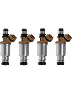 Juego de 4 Inyectores de Combustible IXGKHC 23250-16150 para Toyota Corolla GEO Prizm 1.6L 2