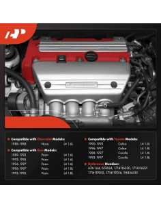 Kit Colector de Escape A-Premium con Junta y Pernos 1.6L 1.8L 2