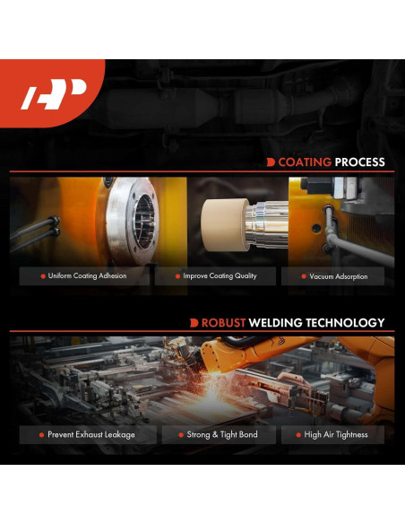 Convertidor Catalítico Frontal A-Premium para Toyota Corolla 1.8L