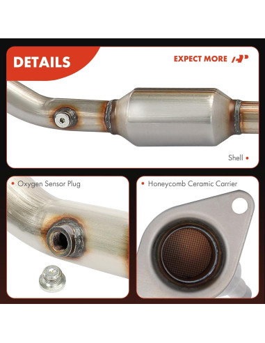 Convertidor Catalítico Frontal A-Premium para Toyota Corolla 1.8L