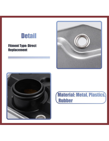 Kit de Junta de Filtro de Aceite de Transmisión HEROFFIX para Toyota