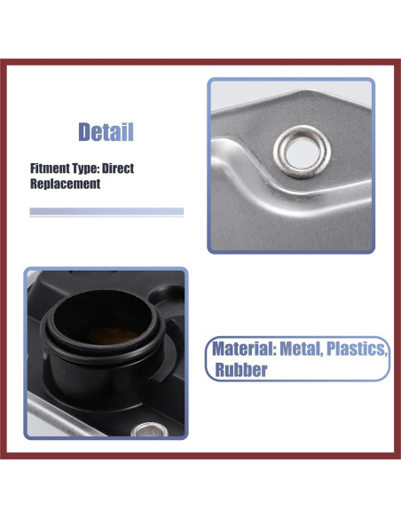 Kit de Junta de Filtro de Aceite de Transmisión HEROFFIX para Toyota