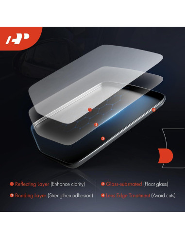 Espejo Lateral Izquierdo A-Premium Toyota Corolla 2014-2019