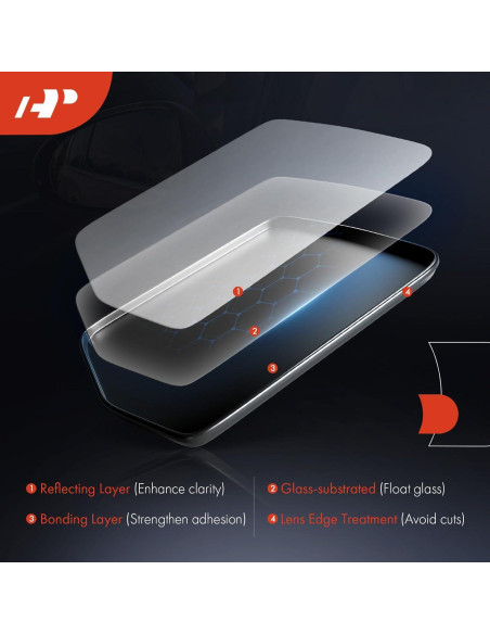 Espejo Lateral Izquierdo A-Premium Toyota Corolla 2014-2019