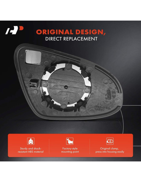 Espejo Lateral Izquierdo A-Premium Toyota Corolla 2014-2019