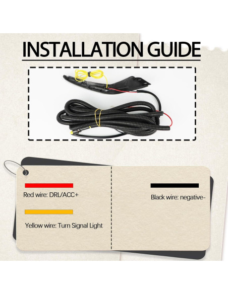 Kit de Luz de Niebla LED Toyota Corolla 2021-2023 BINQIGOO