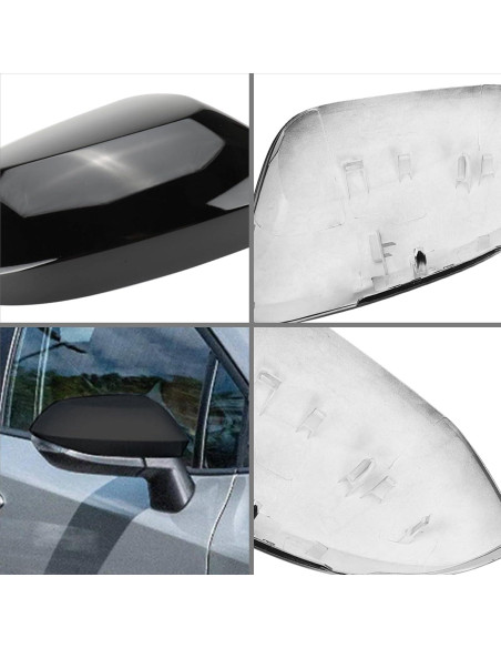 Cubierta de Espejo Lateral Izquierdo Sportuli para Toyota Corolla 2020-2025