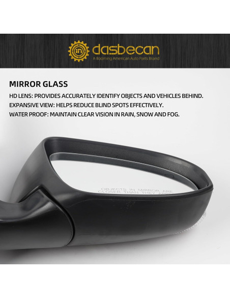 Espejo Lateral Derecho Toyota Corolla 2014-2019 Calefactable