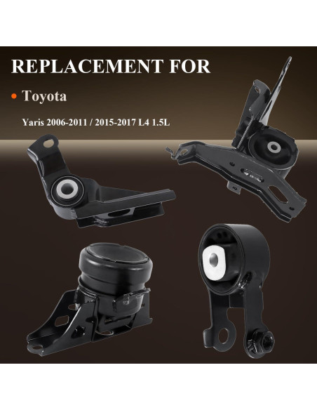 Soporte de Motor y Transmisión DILENBLE para Toyota Yaris 2006-2017