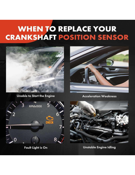 Sensor de Posición del Cigüeñal A-Premium para Toyota y Scion