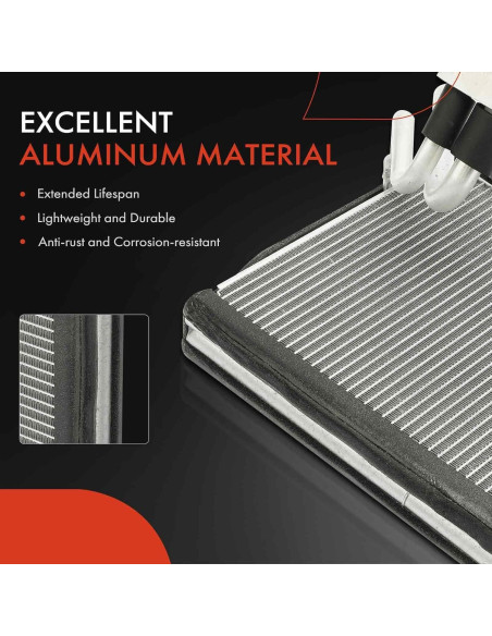 Núcleo de Evaporador A/C A-Premium para Toyota Yaris y Mazda CX-3