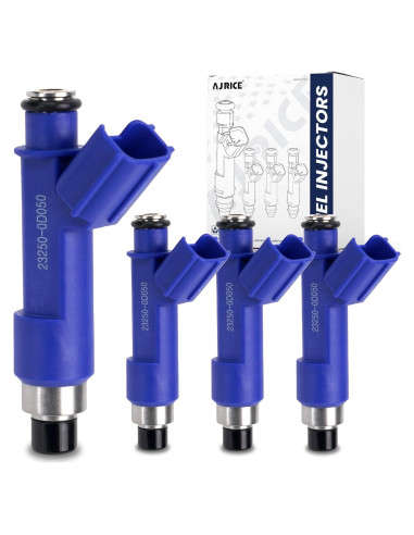 Inyectores de Combustible AJRICE 4PCS para Toyota Corolla Yaris Vibe