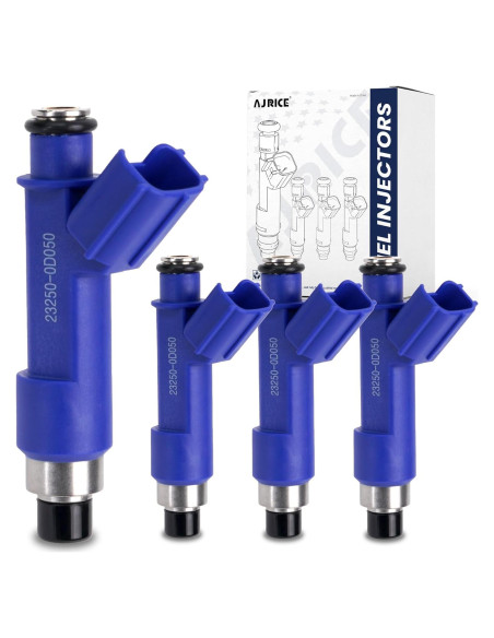 Inyectores de Combustible AJRICE 4PCS para Toyota Corolla Yaris Vibe