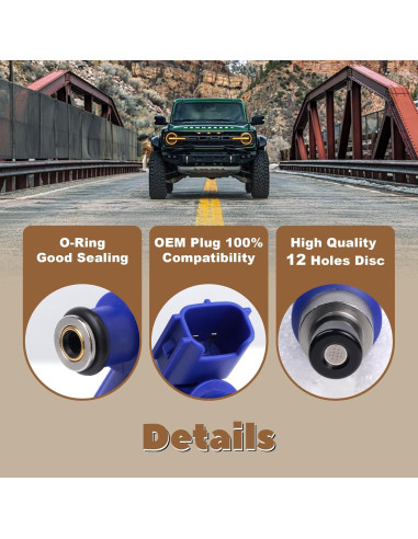 Inyectores de Combustible AJRICE 4PCS para Toyota Corolla Yaris Vibe