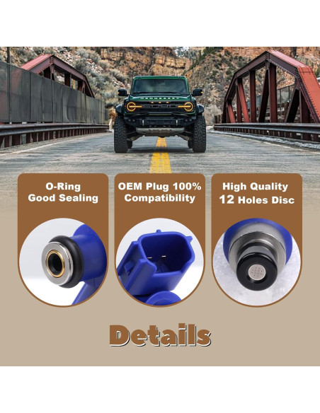 Inyectores de Combustible AJRICE 4PCS para Toyota Corolla Yaris Vibe