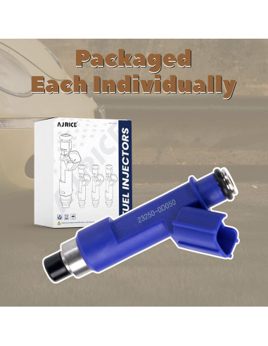 Inyectores de Combustible AJRICE 4PCS para Toyota Corolla Yaris Vibe