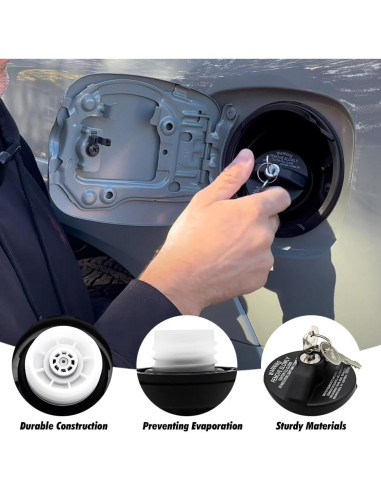 Tapa de combustible CADICATV para Toyota, Nissan y Chevy